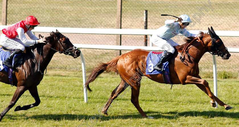 Quoteline-Direct-0004 
 QUOTELINE DIRECT (Rob Fitzpatrick) wins The Checkmy 'Well Done Us' Apprentice Handicap
Pontefract 10 Jul 2018 - Pic Steven Cargill / Racingfotos.com