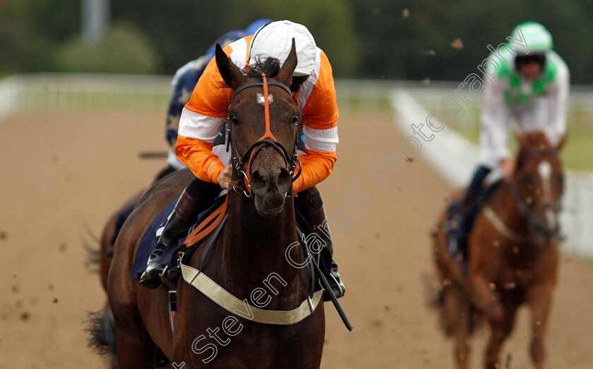 Waqaas-0007 
 WAQAAS (Stevie Donohoe) wins The Follow At The Races On Twitter Handicap 
Wolverhampton 31 Jul 2020 - Pic Steven Cargill / Racingfotos.com