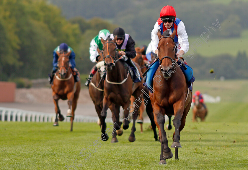 Sparte-Quercus-0004 
 SPARTE QUERCUS (Franny Norton) wins The Andrea And Martin Big Wedding Day Handicap Chepstow 6 Sep 2017 - Pic Steven Cargill / Racingfotos.com