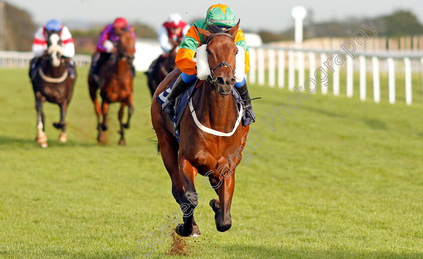 Gamesters-Icon-0007 
 GAMESTERS ICON (Megan Nicholls) wins The Nailsea Electrical Kitchen And Appliance Fillies Handicap
Bath 16 Oct 2019 - Pic Steven Cargill / Racingfotos.com