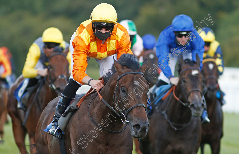 Tinker-Toy-0007 
 TINKER TOY (Jack Mitchell) wins The Every Race Live On Racing TV Novice Stakes Div1
Salisbury 11 Jul 2020 - Pic Steven Cargill / Racingfotos.com