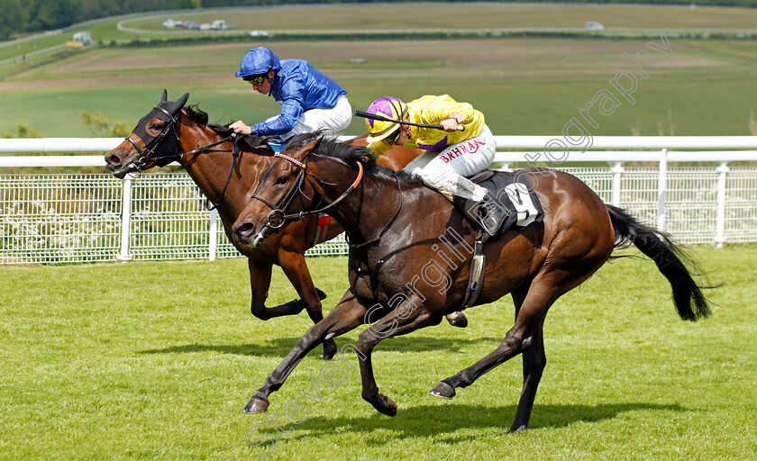 Sea-Silk-Road-0006 
 SEA SILK ROAD (Tom Marquand) beats ETERNAL PEARL (left) in The William Hill Height Of Fashion Stakes
Goodwood 20 May 2022 - Pic Steven Cargill / Racingfotos.com