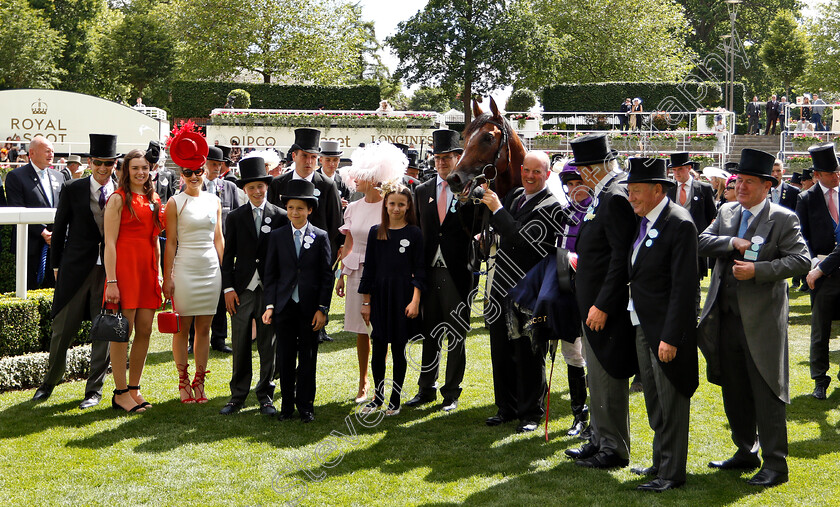 Japan-0008 
 JAPAN (Ryan Moore) and owners after The King Edward VII Stakes
Royal Ascot 21 Jun 2019 - Pic Steven Cargill / Racingfotos.com