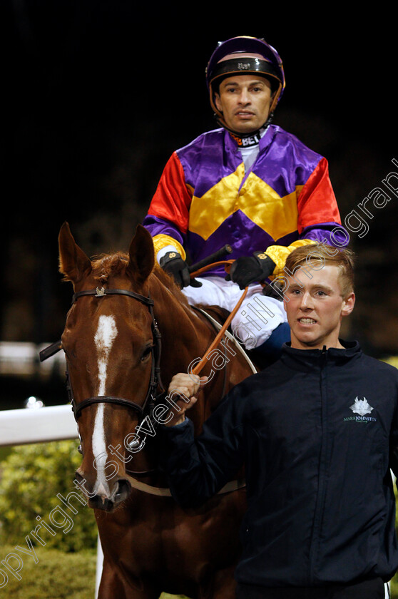 Lucky-Deal-0001 
 LUCKY DEAL (Silvestre De Sousa) winner of The Bet totequadpot At betfred.com Conditions Stakes Chelmsford 23 Nov 2017 - Pic Steven Cargill / Racingfotos.com