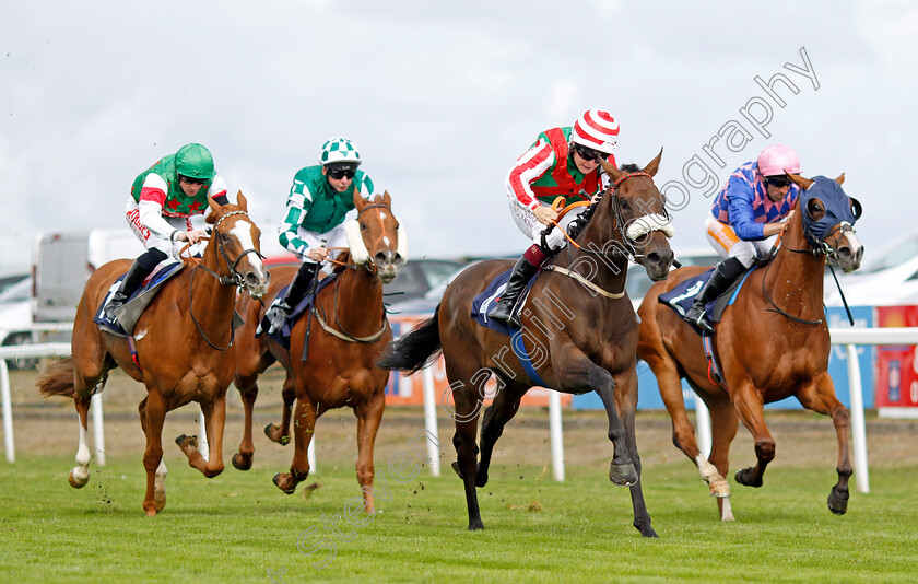 The-Spotlight-Kid-0003 
 THE SPOTLIGHT KID (Cieren Fallon) beats LELABAD (right) in The At The Races App Market Movers Handicap
Yarmouth 15 Sep 2022 - Pic Steven Cargill / Racingfotos.com