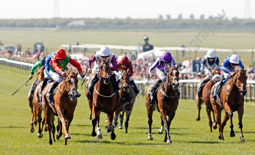 Billesdon-Brook-0002 
 BILLESDON BROOK (left, Sean Levey) wins The Qipco 1000 Guineas Stakes Newmarket 6 May 2018 - Pic Steven Cargill / Racingfotos.com