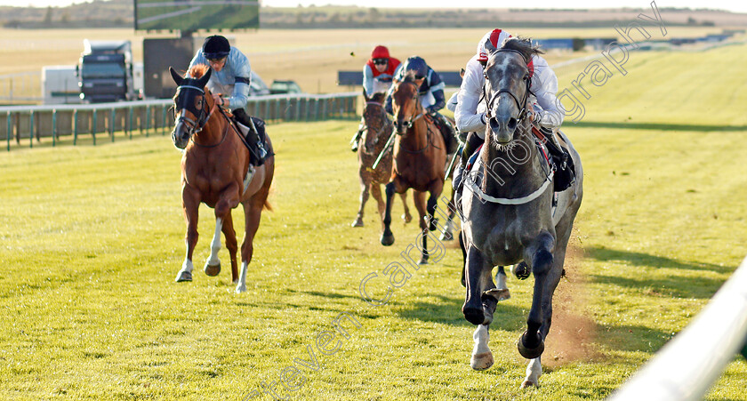 Top-Rank-0004 
 TOP RANK (P J McDonald) wins The Molson Coors Handicap
Newmarket 26 Sep 2019 - Pic Steven Cargill / Racingfotos.com