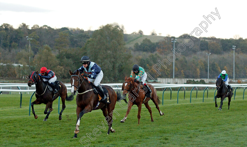 Bad-Company-0001 
 BAD COMPANY (Serena Brotherton) wins The AJA Handicap
Nottingham 4 Nov 2020 - Pic Steven Cargill / Racingfotos.com