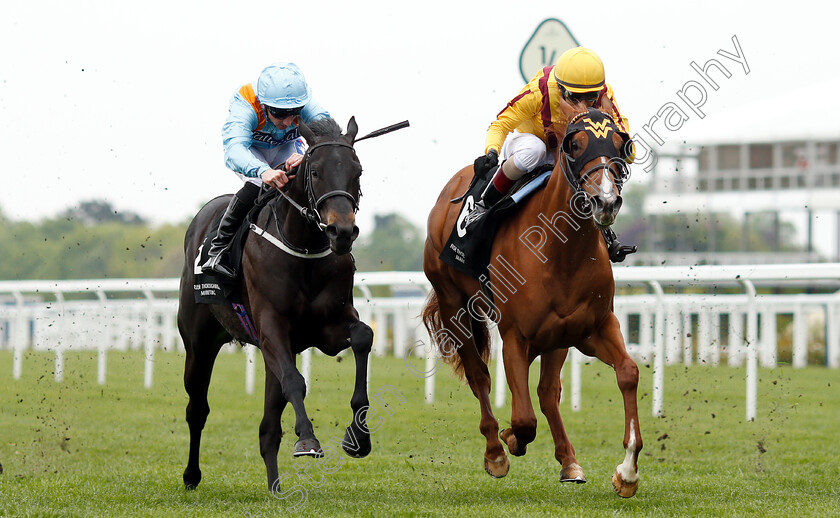 Ventura-Rebel-0005 
 VENTURA REBEL (left, Paul Hanagan) beats LADY PAULINE (right) in The Irish Thoroughbred Marketing Royal Ascot Two-Year-Old Trial Stakes
Ascot 1 May 2019 - Pic Steven Cargill / Racingfotos.com