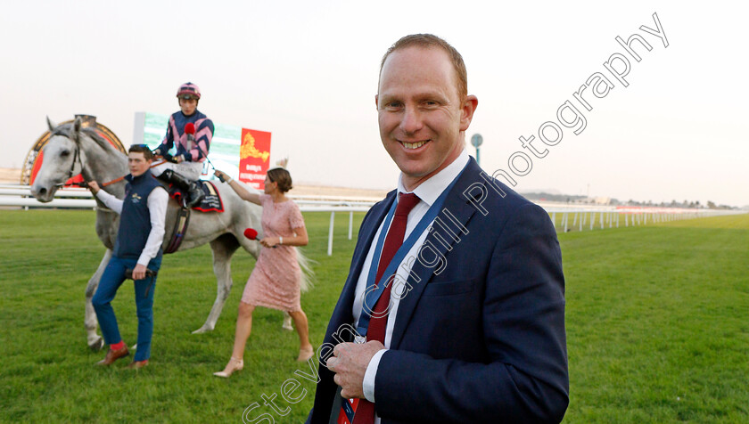 Lord-Glitters-&-o Meara-0001 
 Trainer DAVID O'MEARA after LORD GLITTERS (Jason Watson) won The Bahrain International Trophy
Sakhir Racecourse, Bahrain 19 Nov 2021 - Pic Steven Cargill / Racingfotos.com