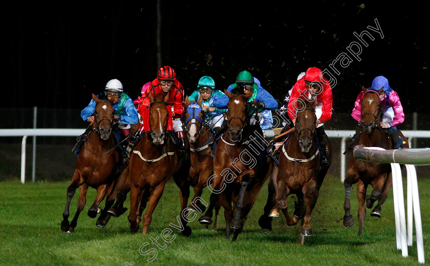 Delacroix-0001 
 DELACROIX (right, Jan Erik-Neuroth) turns for home in front to win The Breeders Trophy Mile
Bro Park, Sweden 21 Sep 2018 - Pic Steven Cargill / Racingfotos.com