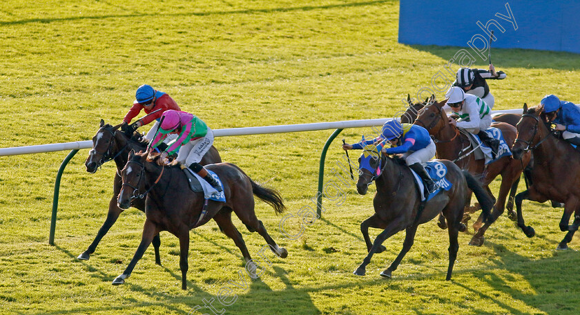 Lady-Boba-0004 
 LADY BOBA (Rossa Ryan) wins The Newmarket Pony Academy Pride Stakes 
Newmarket 11 Oct 2024 - pic Steven Cargill / Racingfotos.com