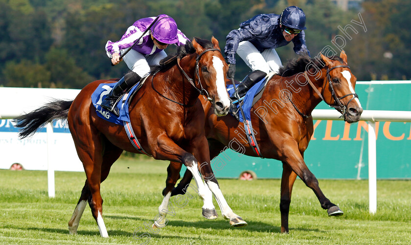 Diego-Velazquez-0004 
 DIEGO VELAZQUEZ (left, Ryan Moore) beats CAPULET (right) in The KPMG Champions Juvenile Stakes
Leopardstown 9 Sep 2023 - Pic Steven Cargill / Racingfotos.com