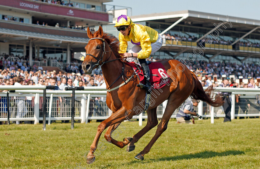 Sea-Of-Class-0004 
 SEA OF CLASS (James Doyle) wins The Haras De Bouquetot Fillies Trial Stakes Newbury 19 May 2018 - Pic Steven Cargill / Racingfotos.com