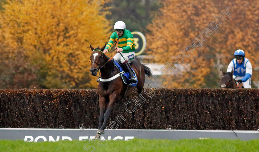 Jonbon-0004 
 JONBON (Aidan Coleman) wins The Close Brothers Henry VIII Novices Chase
Sandown 3 Dec 2022 - Pic Steven Cargill / Racingfotos.com