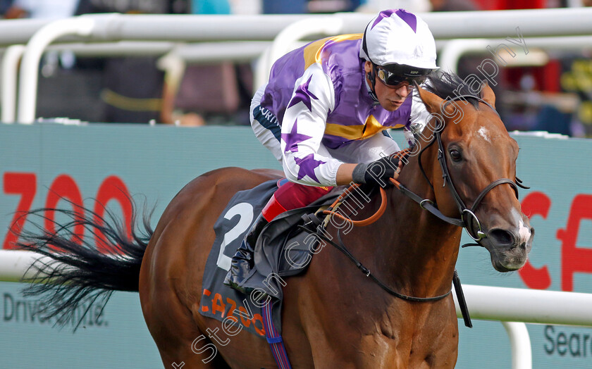 Kinross-0003 
 KINROSS (Frankie Dettori) wins The Cazoo Park Stakes
Doncaster 11 Sep 2022 - Pic Steven Cargill / Racingfotos.com