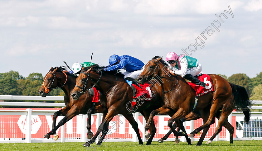 Aablan-0004 
 AABLAN (James Doyle) beats INISHFALLEN (farside) and STARLORE (right) in The Virgin Bet Solario Stakes
Sandown 2 Sep 2023 - Pic Steven Cargill / Racingfotos.com