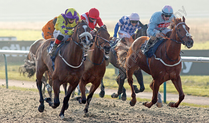 Lucky s-Dream-0002 
 LUCKY'S DREAM (right, Richard Kingscote) beats UNITED FRONT (left) in The #Betyourway At Betway Handicap
Lingfield 9 Jan 2021 - Pic Steven Cargill / Racingfotos.com