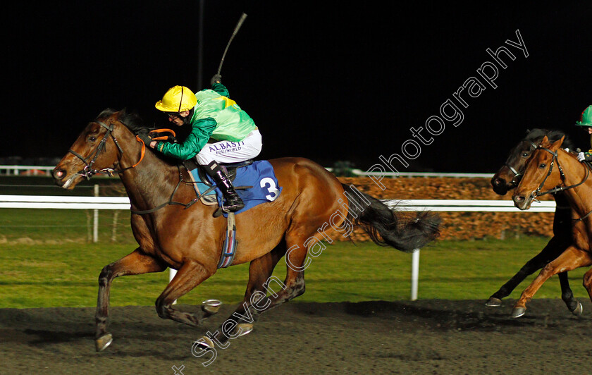 Uzincso-0004 
 UZINCSO (Luke Morris) wins The Unibet New Instant Roulette Handicap
Kempton 24 Feb 2021 - Pic Steven Cargill / Racingfotos.com