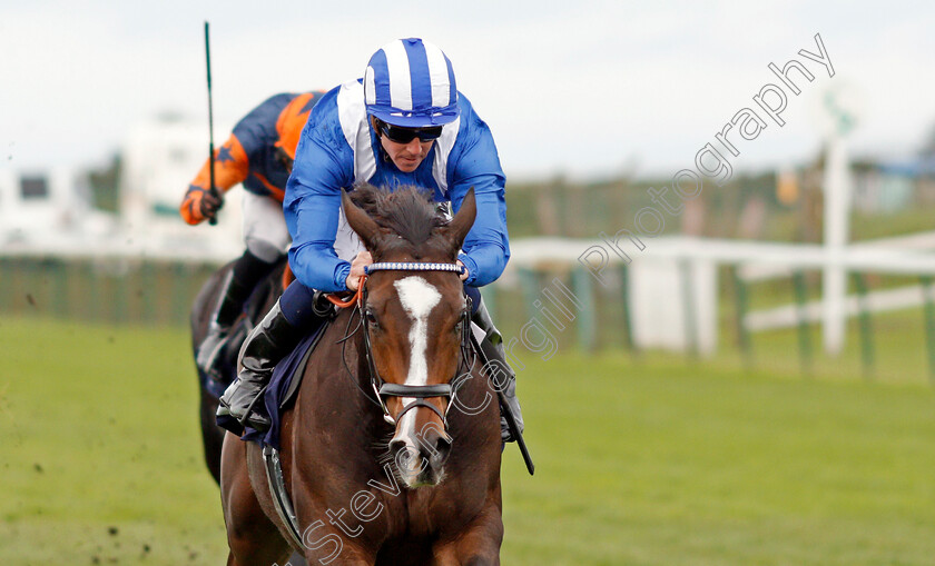 Talaaqy-0006 
 TALAAQY (Jim Crowley) wins The British Stallion Studs EBF Fillies Novice Stakes Yarmouth 24 Oct 2017 - Pic Steven Cargill / Racingfotos.com