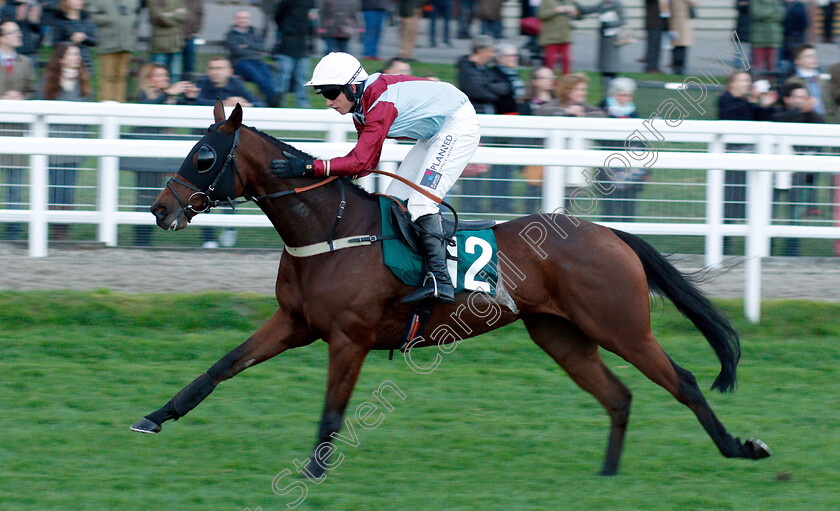 Storm-Rising-0005 
 STORM RISING (Charlie Hammond) wins The Matchbook Betting Podcast Conditional Jockeys Handicap Hurdle
Cheltenham 26 Oct 2018 - Pic Steven Cargill / Racingfotos.com