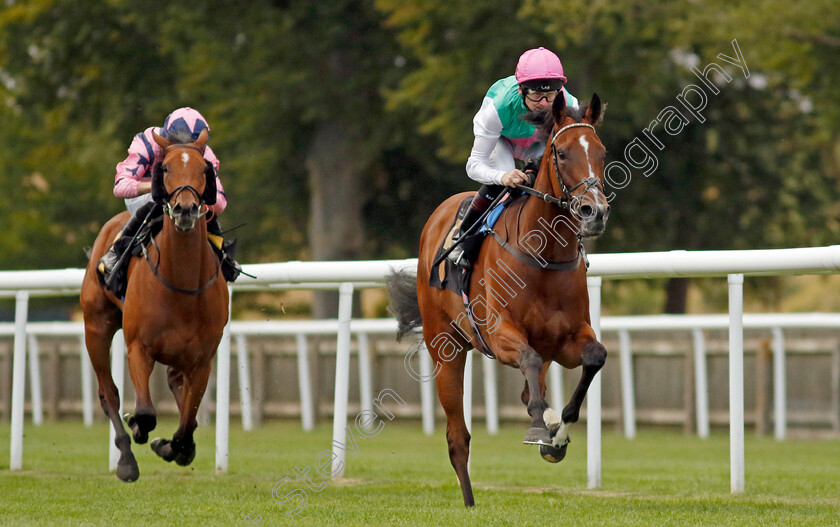 Laurel-0003 
 LAUREL (Robert Havlin) wins The Join Racing TV Fillies Novice Stakes
Newmarket 29 Jul 2022 - Pic Steven Cargill / Racingfotos.com