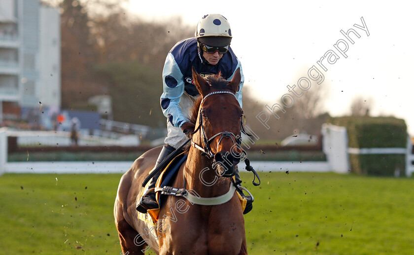 Edwardstone-0002 
 EDWARDSTONE (Tom Cannon)
Sandown 9 Dec 2023 - Pic Steven Cargill / Racingfotos.com