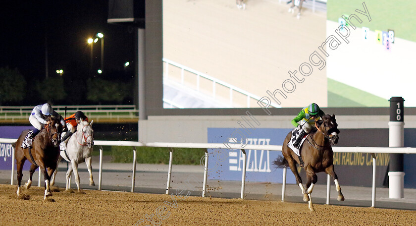 My-Dubawi-0005 
 MY DUBAWI (Tadhg O'Shea) wins The Lincoln Handicap
Meydan 2 Feb 2024 - Pic Steven Cargill / Racingfotos.com