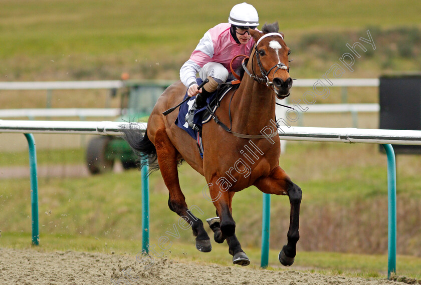 Attracted-0007 
 ATTRACTED (Richard Kingscote) wins The Bombardier Novice Stakes
Lingfield 19 Feb 2021 - Pic Steven Cargill / Racingfotos.com