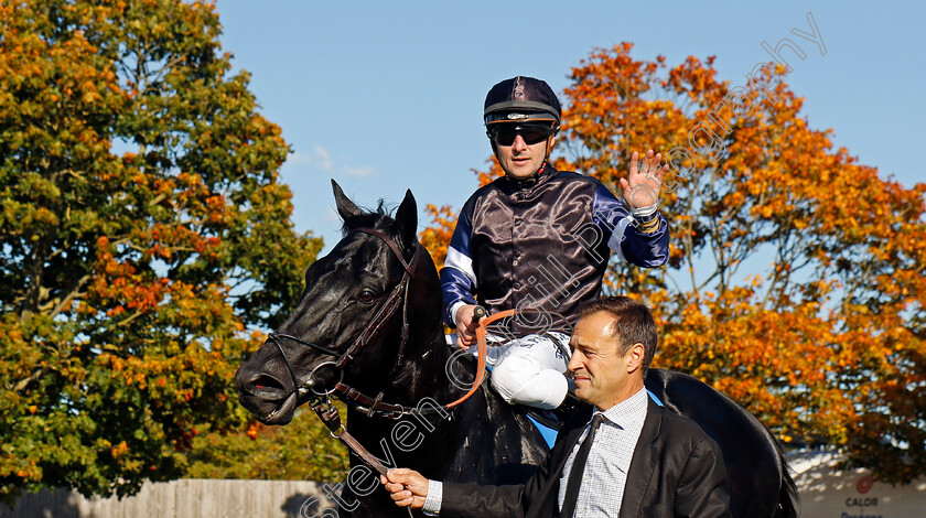 Topgear-0013 
 TOPGEAR (Stephane Pasquier) winner of The Thoroughbred Industry Employee Awards Challenge Stakes
Newmarket 11 Oct 2024 - pic Steven Cargill / Racingfotos.com