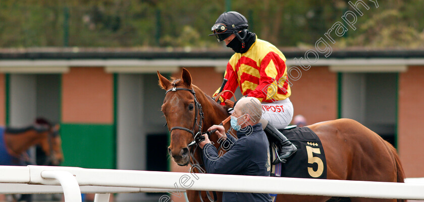 Sir-Ron-Priestley-0001 
 SIR RON PRIESTLEY (Franny Norton) winner of The Mansionbet Barry Hill Further Flight Stakes
Nottingham 7 Apr 2021 - Pic Steven Cargill / Racingfotos.com