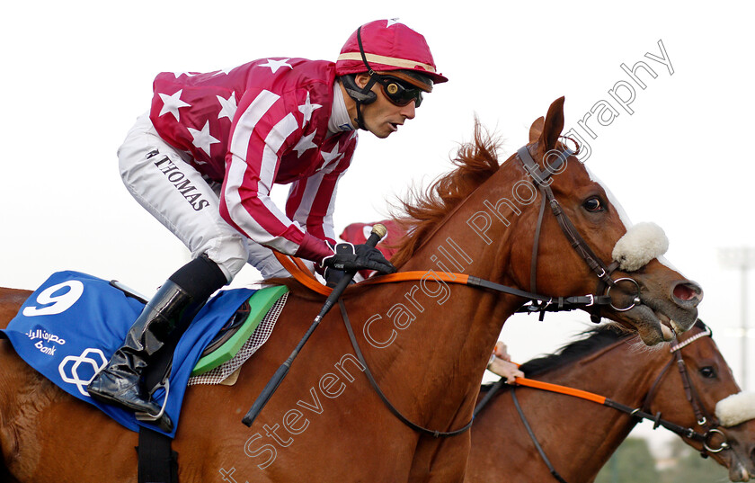 Lauderdale-0001 
 LAUDERDALE (R Thomas) wins The Saudi International Handicap
King Abdulaziz RaceCourse, Riyadh, Saudi Arabia 25 Feb 2022 - Pic Steven Cargill / Racingfotos.com