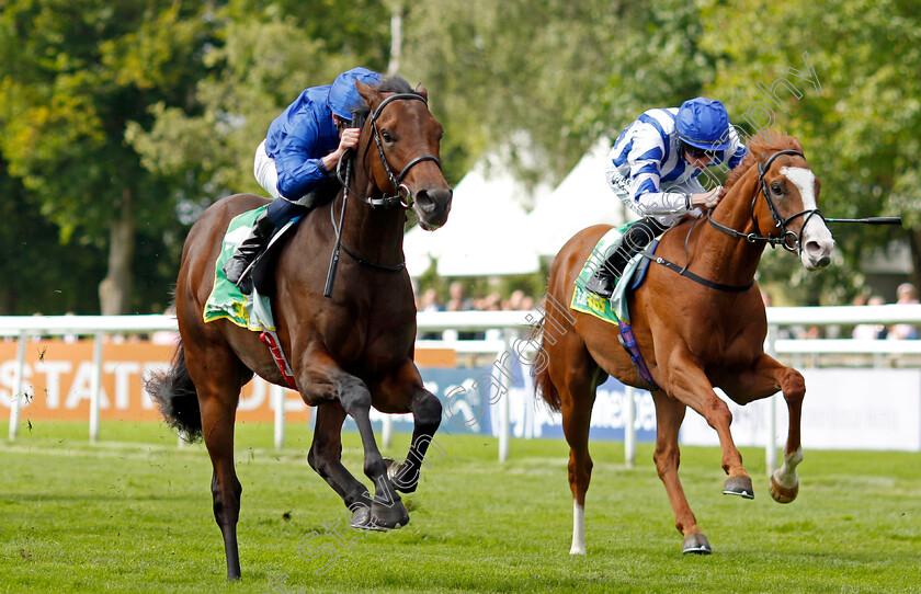 Ancient-Truth-0004 
 ANCIENT TRUTH (left, William Buick) beats SEAGULLS ELEVEN (right) in The bet365 Superlative Stakes
Newmarket 13 Jul 2024 - Pic Steven Cargill / Racingfotos.com