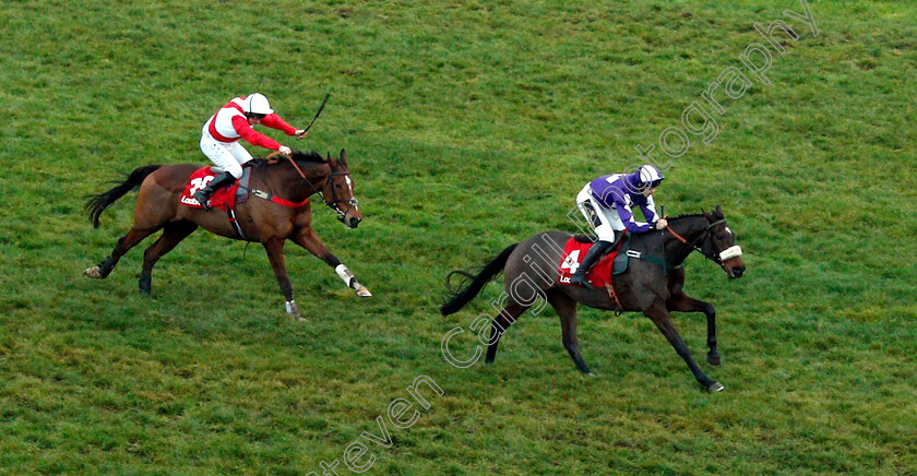 Lady-Buttons-0002 
 LADY BUTTONS (Adam Nicol) beats SHEAR ROCK (left) in The Ladbrokes In Memory Of Tara Von Ihering Handicap Chase
Newbury 1 Dec 2018 - Pic Steven Cargill / Racingfotos.com