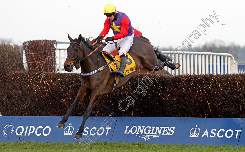 Dashel-Drasher-0002 
 DASHEL DRASHER (Matt Griffiths) wins The Betfair Ascot Chase
Ascot 20 Feb 2021 - Pic Steven Cargill / Racingfotos.com