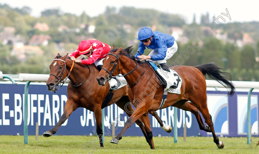 Bold-Act-0001 
 BOLD ACT (right, William Buick) beats WOODCHUCK (left) in The Prix Nureyev
Deauville 13 Aug 2023 - Pic Steven Cargill / Racingfotos.com