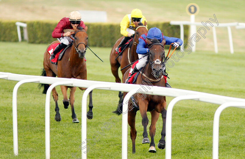 Confils-0001 
 CONFILS (Cieren Fallon) wins The Twickenham Fillies Handicap
Sandown 25 Jul 2019 - Pic Steven Cargill / Racingfotos.com