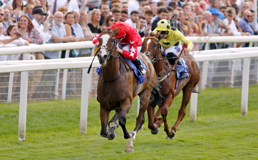 Spirit-Dancer-0005 
 SPIRIT DANCER (Oisin Orr) wins The Sky Bet & Symphony Group Strensall Stakes
York 26 Aug 2023 - Pic Steven Cargill / Racingfotos.com