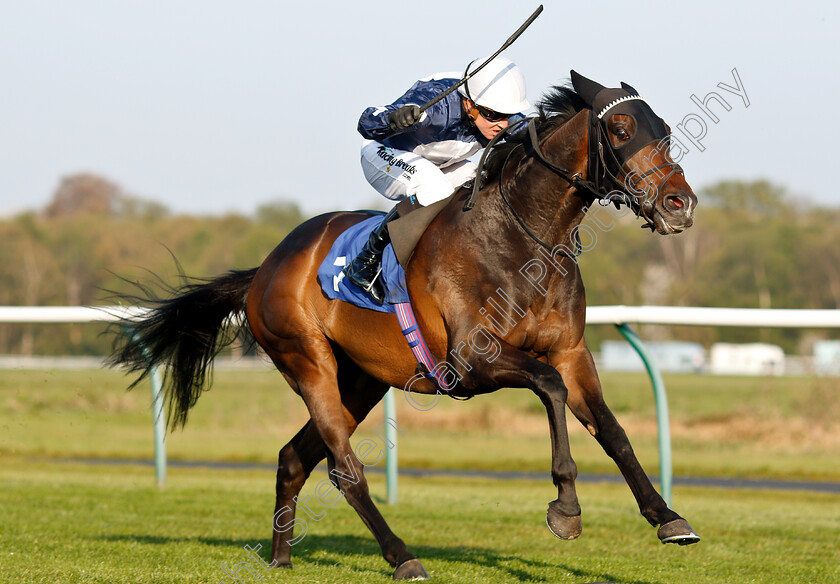 Juanito-Chico-0005 
 JUANITO CHICO (Jim Crowley) wins The Jarrod Marsland 50th Birthday Handicap
Nottingham 20 Apr 2019 - Pic Steven Cargill / Racingfotos.com