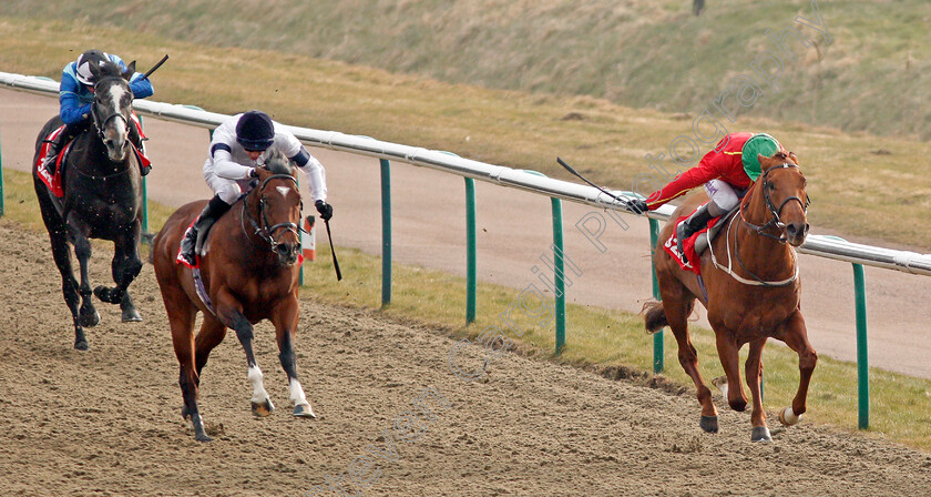 Headway-0005 
 HEADWAY (left, James Doyle) beats RUFUS KING (right) in The 32Red Spring Cup Stakes Lingfield 3 Mar 2018 - Pic Steven Cargill / Racingfotos.com