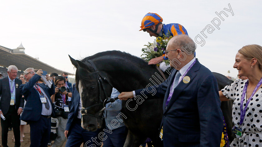 Auguste-Rodin-0016 
 AUGUSTE RODIN (Ryan Moore) winner of The Breeders' Cup Turf
Santa Anita 4 Nov 2023 - pic Steven Cargill / Racingfotos.com