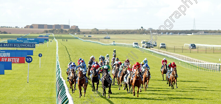 The-Shunter-0004 
 THE SHUNTER (James Doyle) wins The Club Godolphin Cesarewitch Handicap
Newmarket 14 Oct 2023 - Pic Steven Cargill / Racingfotos.com