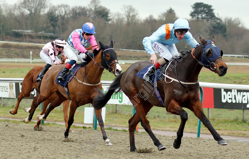 Axel-Jacklin-0003 
 AXEL JACKLIN (Adam Kirby) wins The Ladbrokes Claiming Stakes
Lingfield 25 Jan 2019 - Pic Steven Cargill / Racingfotos.com