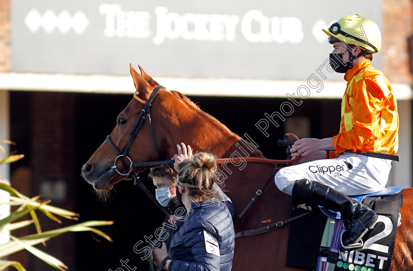 Sleeping-Lion-0002 
 SLEEPING LION (Kieran Shoemark) winner of The Unibet 15 To Go Queen's Prize Handicap
Kempton 5 Apr 2021 - Pic Steven Cargill / Racingfotos.com