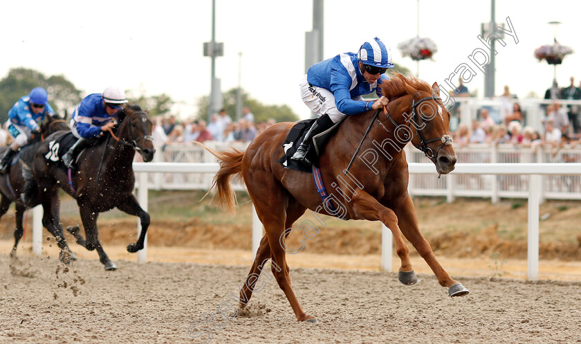 Moyassar-0005 
 MOYASSAR (Jim Crowley) wins The Hop House 13 Novice Stakes
Chelmsford 24 Jul 2018 - Pic Steven Cargill / Racingfotos.com