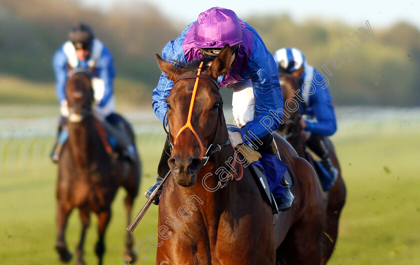 Dubai-Instinct-0005 
 DUBAI INSTINCT (Callum Shepherd) wins The CAstle Beauty Maiden Stakes
Nottingham 20 Apr 2019 - Pic Steven Cargill / Racingfotos.com