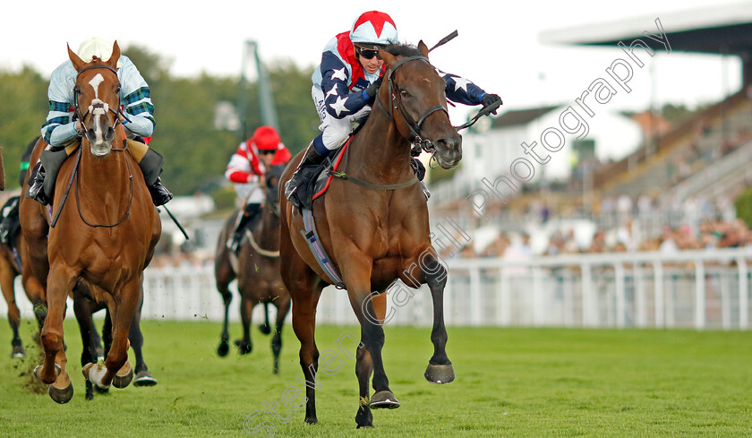 Precisely-0002 
 PRECISELY (right, Jim Crowley) beats CITY STREAK (left) in The William Hill Extra Places Every Day Handicap
Goodwood 27 Aug 2022 - Pic Steven Cargill / Racingfotos.com