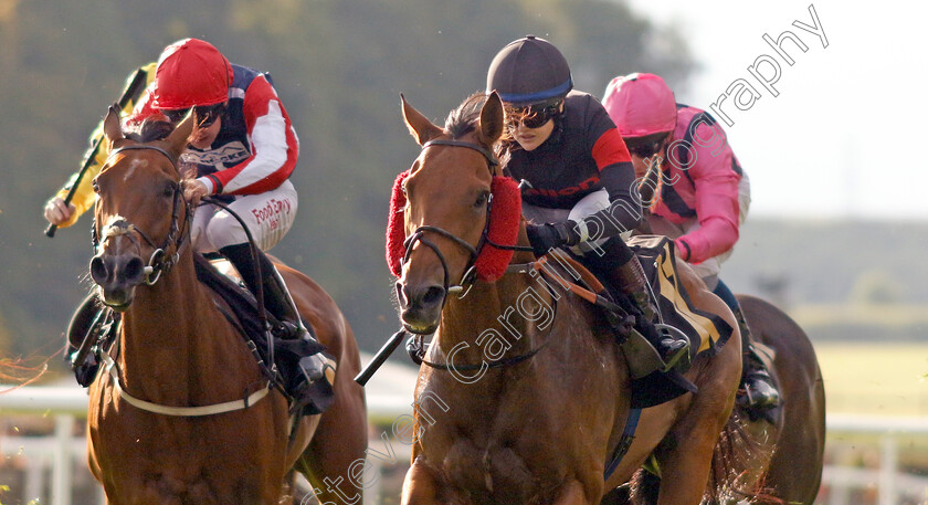 Porfin-0003 
 PORFIN (Molly Presland) wins The racingtv.com Handicap
Newmarket 4 Aug 2023 - Pic Steven Cargill / Racingfotos.com