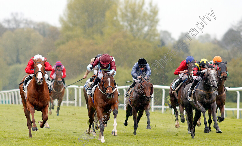 Inviolable-Spirit-0001 
 INVIOLABLE SPIRIT (centre, Paul Hanagan) beats OSWALD (right) and MAYPOLE (left) in The Totetrifecta Handicap Leicester 28 Apr 2018 - Pic Steven Cargill / Racingfotos.com