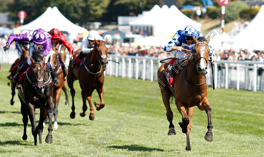 Soto-Sizzler-0002 
 SOTO SIZZLER (right, Jimmy Quinn) beats CORGI (left) in The Move Over To Matchbook Handicap
Goodwood 1 Aug 2018 - Pic Steven Cargill / Racingfotos.com